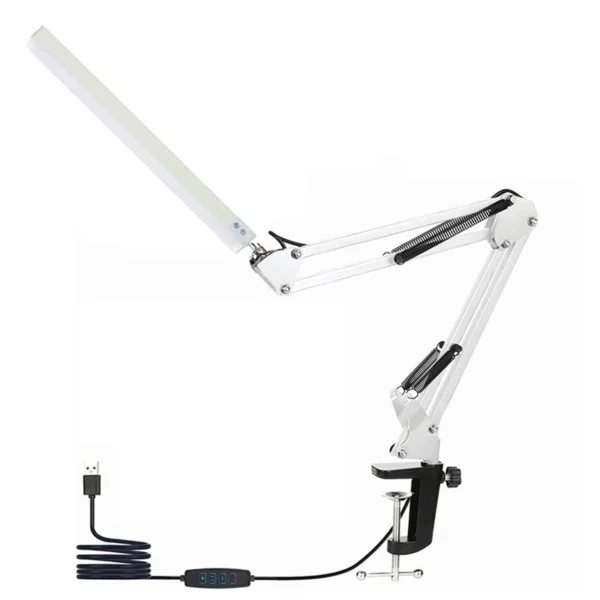 LED Desk Lamp with Clamp Swing Arm