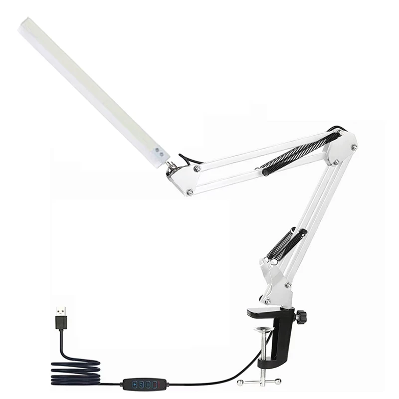LED Desk Lamp with Clamp Swing Arm