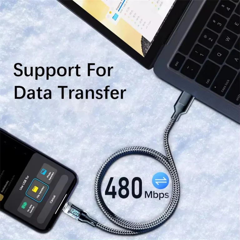 NNBILI New 120W LED Digital Display Quick Charge USB Type C