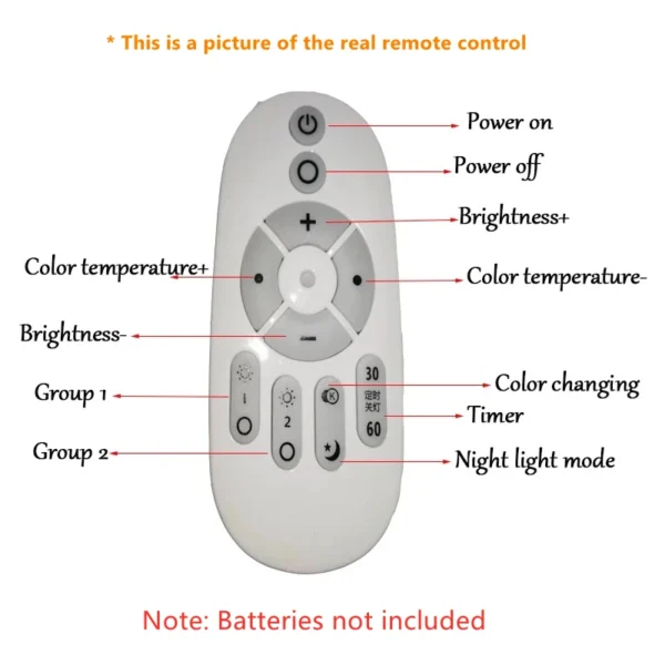 Remote Control Smart LED Bulb E27