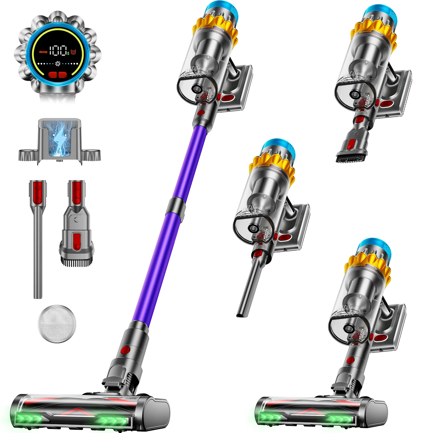 VAKERR X15 Pro 650W Cordless Vacuum Cleaner