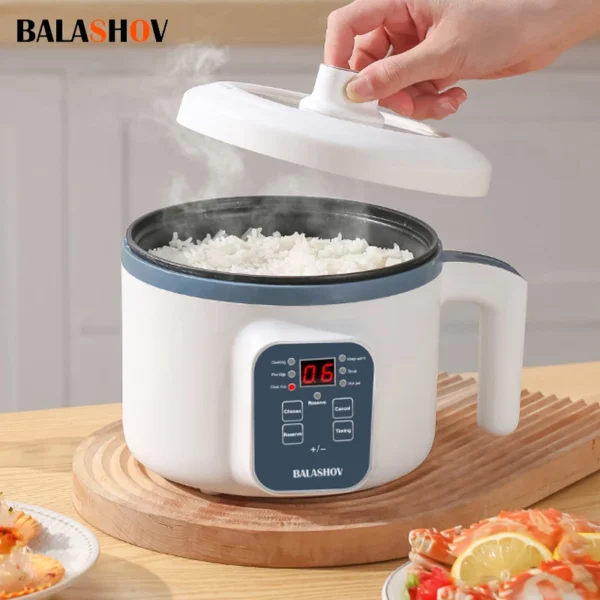 1.7L Electric Rice Cooker Single Double Layer 220V