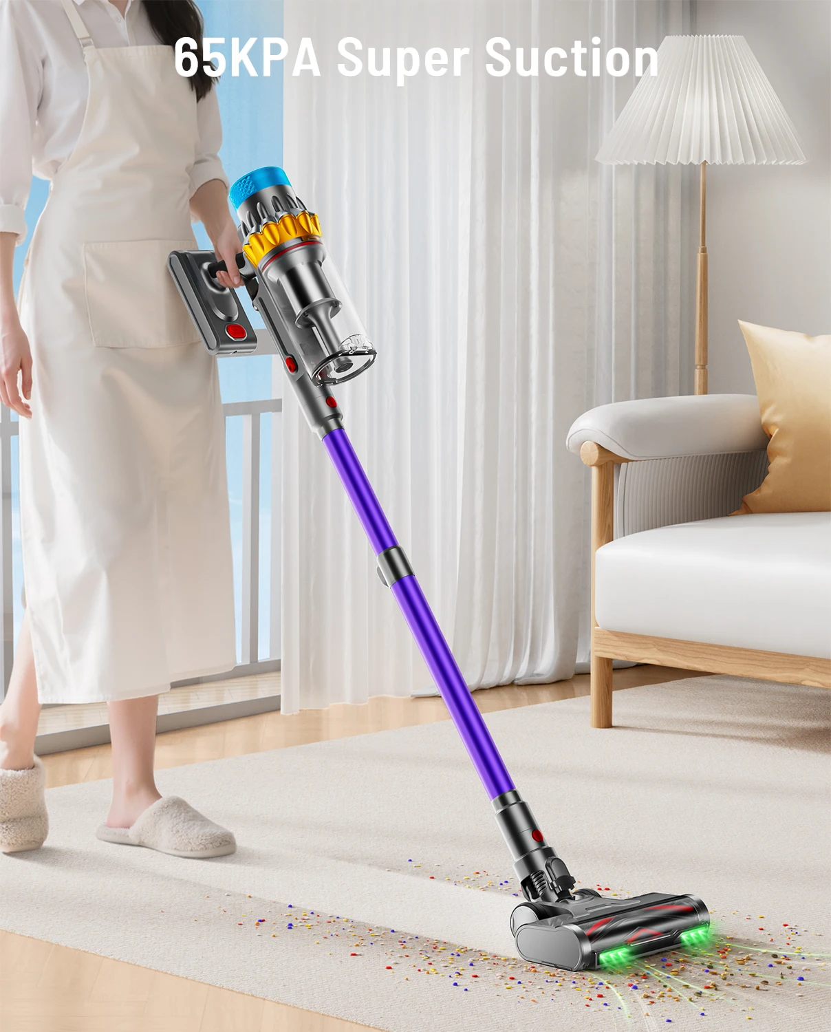 VAKERR X15 Pro 650W Cordless Vacuum Cleaner