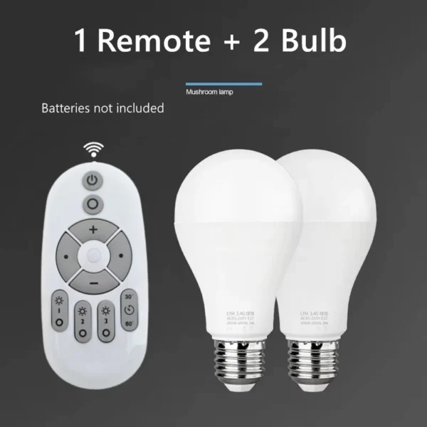 Remote Control Smart LED Bulb E27