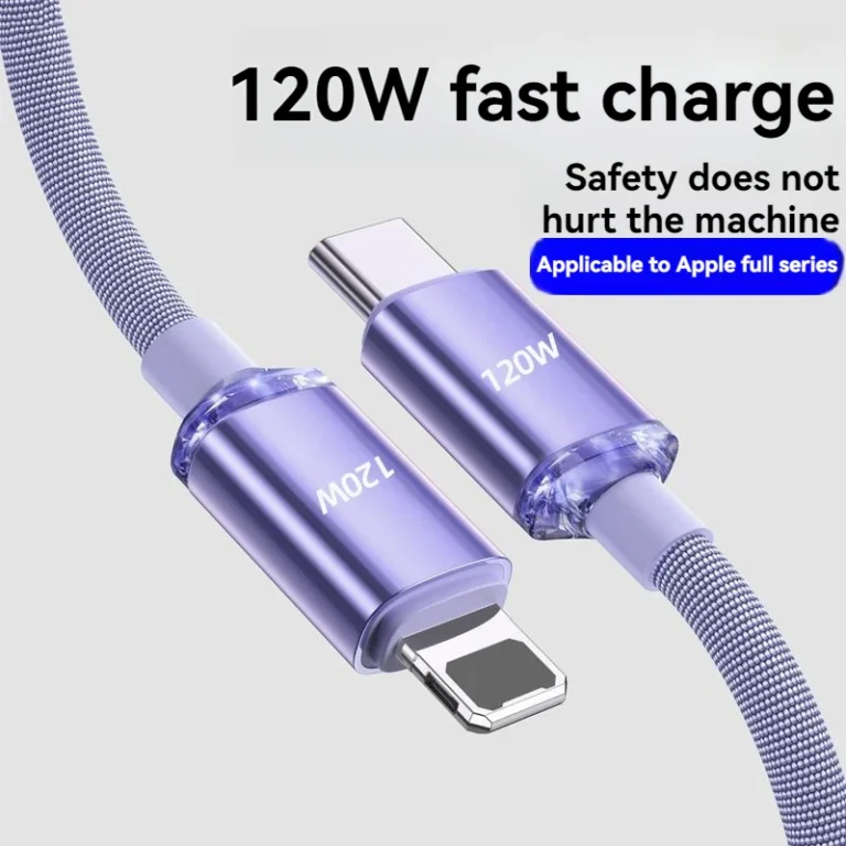 NNBILI 120W 6A USB C for iPhone 13 12 11 Pro Max XR 8 PD Fast Charging