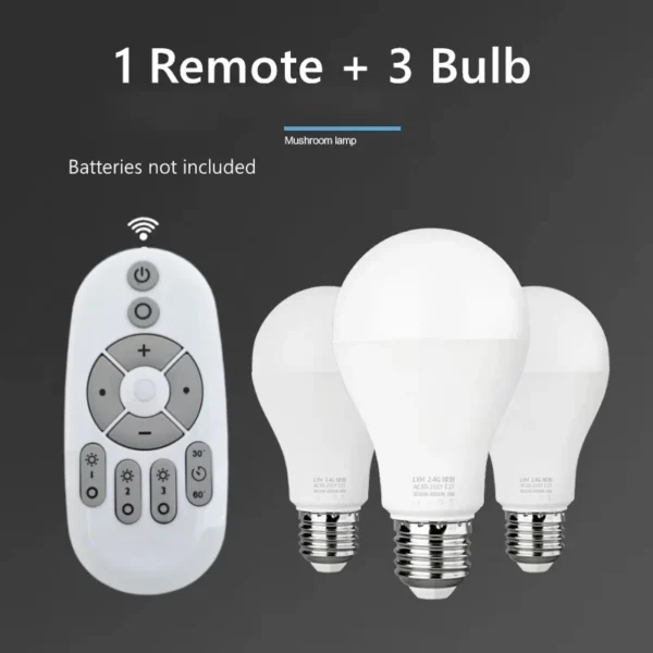 Remote Control Smart LED Bulb E27